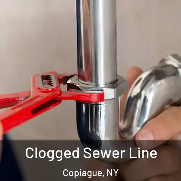  Clogged Sewer Line Copiague, NY